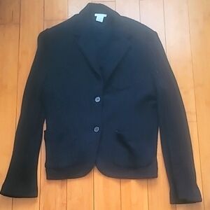 Worthington Preppy Academia Blazer Ribbed Textured SZ XL